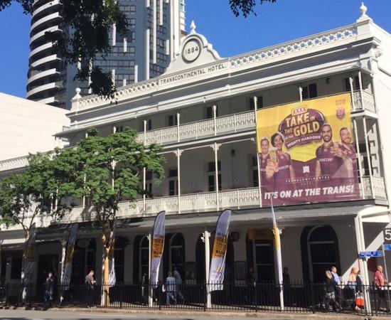 Best Sports Bars in Brisbane - Transcontinental Hotel