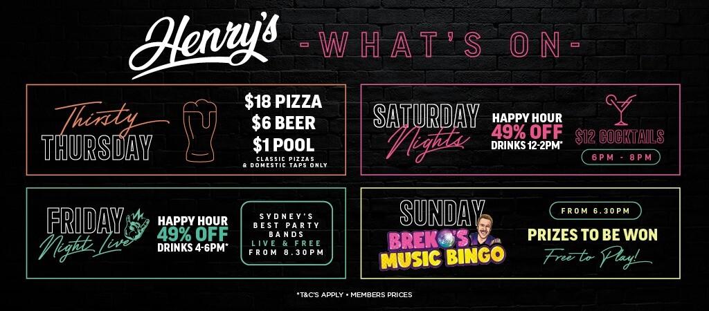 Best Sports Bars in Kingsford - Henry's at The Juniors Kingsford