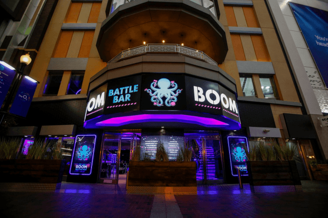 Best Sports Bars in London - Boom Battle Bar The O2