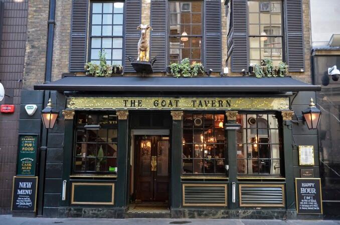 Best Sports Bars in London - Goat Tavern
