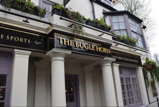 Best Sports Bars in London - THE BUGLE HORN