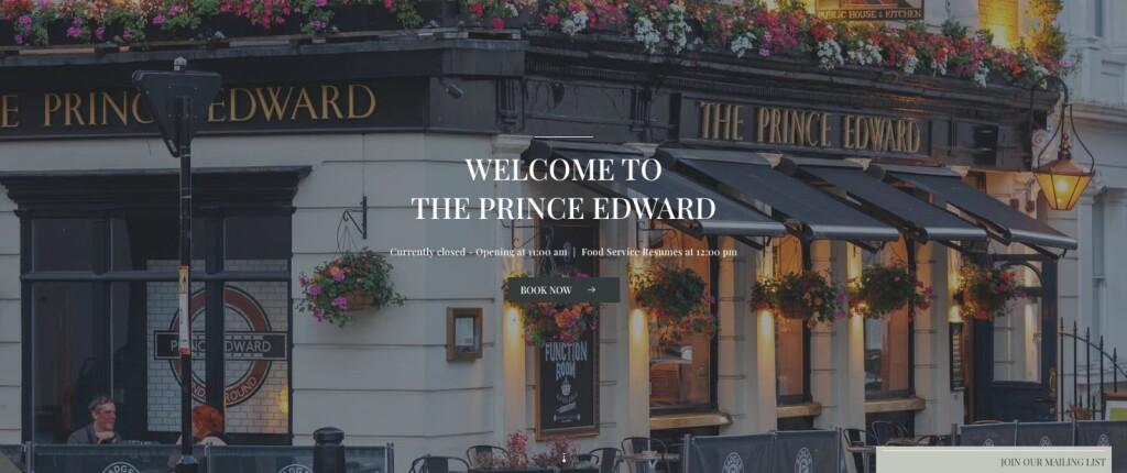 Best Sports Bars in London - Prince Edward