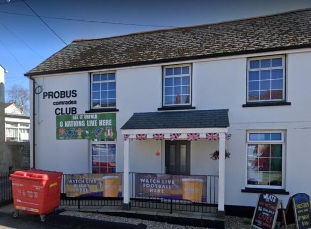 Best Sports Bars in Cornwall - Probus Commrades Club
