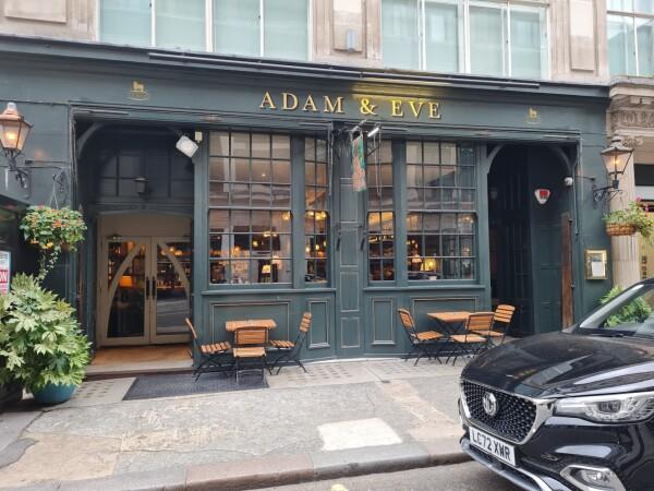 Best Sports Bars in London - Adam and Eve